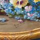 Watercolor on paper bouquet of flowers by a euget-barry xxe frame dore