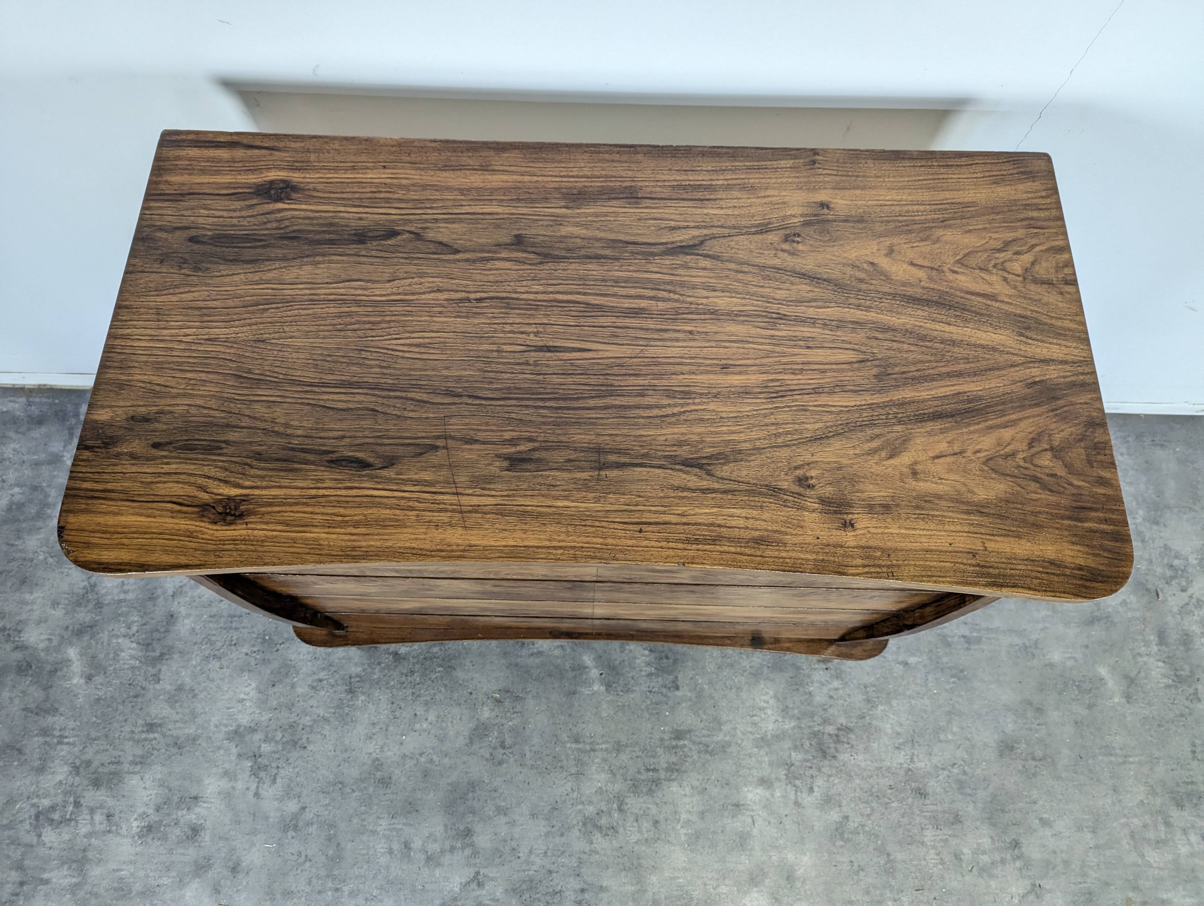 Reconstruction period mahogany commode