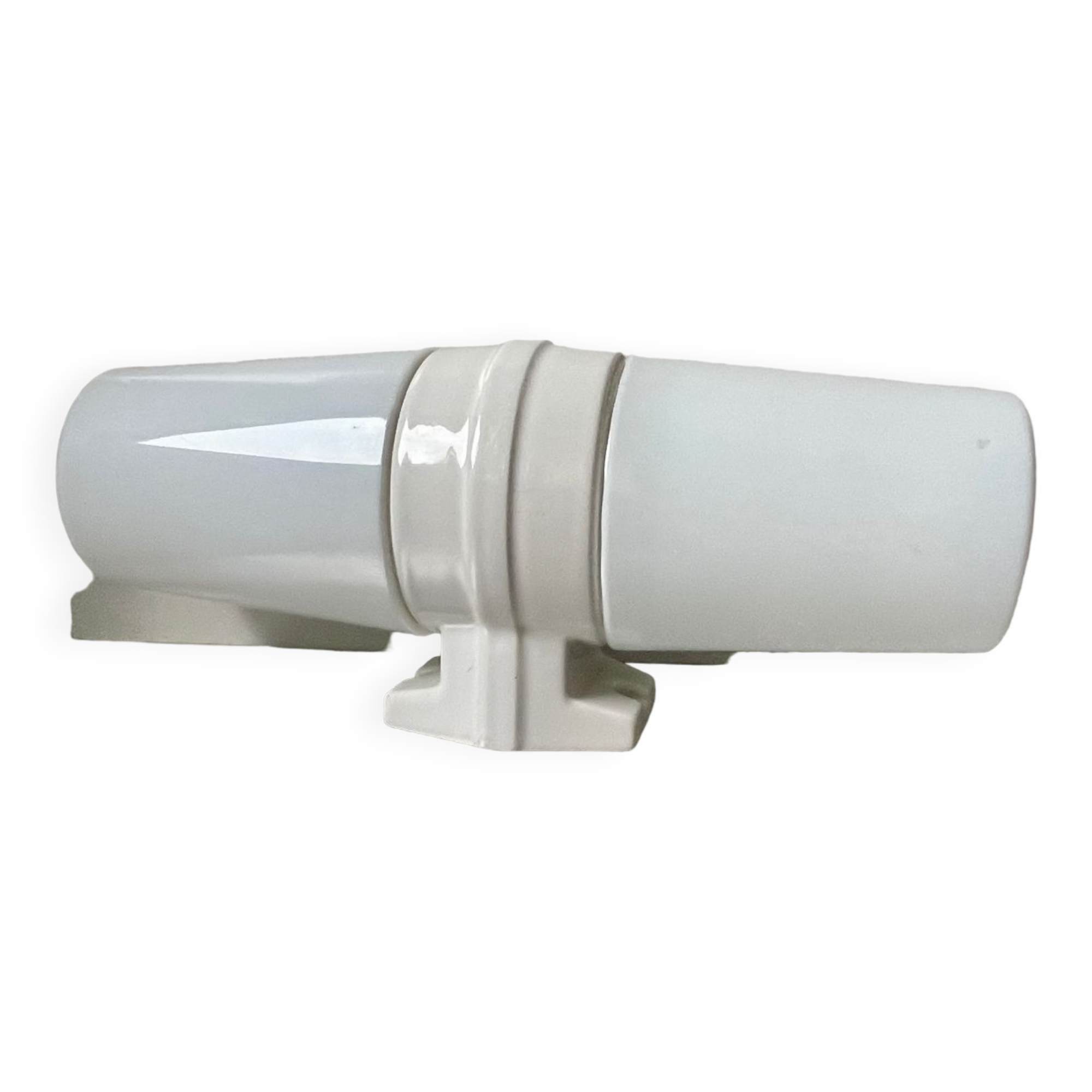 Vintage XL Sigvard Bernadotte bathroom lamp, 1960s sconce, Swedish design