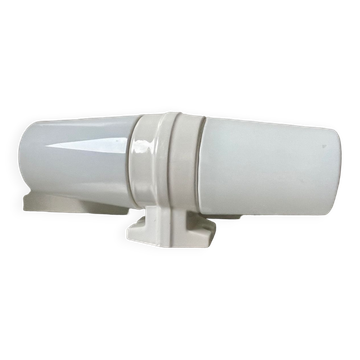 Vintage XL Sigvard Bernadotte bathroom lamp, 1960s sconce, Swedish design