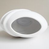White 80s vase in shell shape