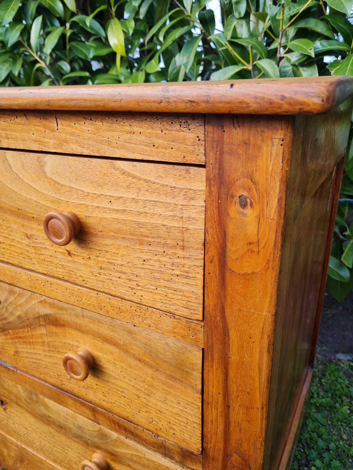 English dresser in solid walnut