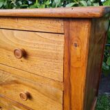 English dresser in solid walnut