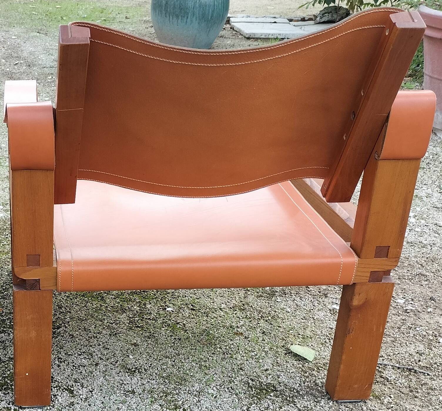Pair of Lounge Armchairs S10 "Sahara" (Range X) by Pierre Chapo