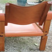 Pair of Lounge Armchairs S10 "Sahara" (Range X) by Pierre Chapo
