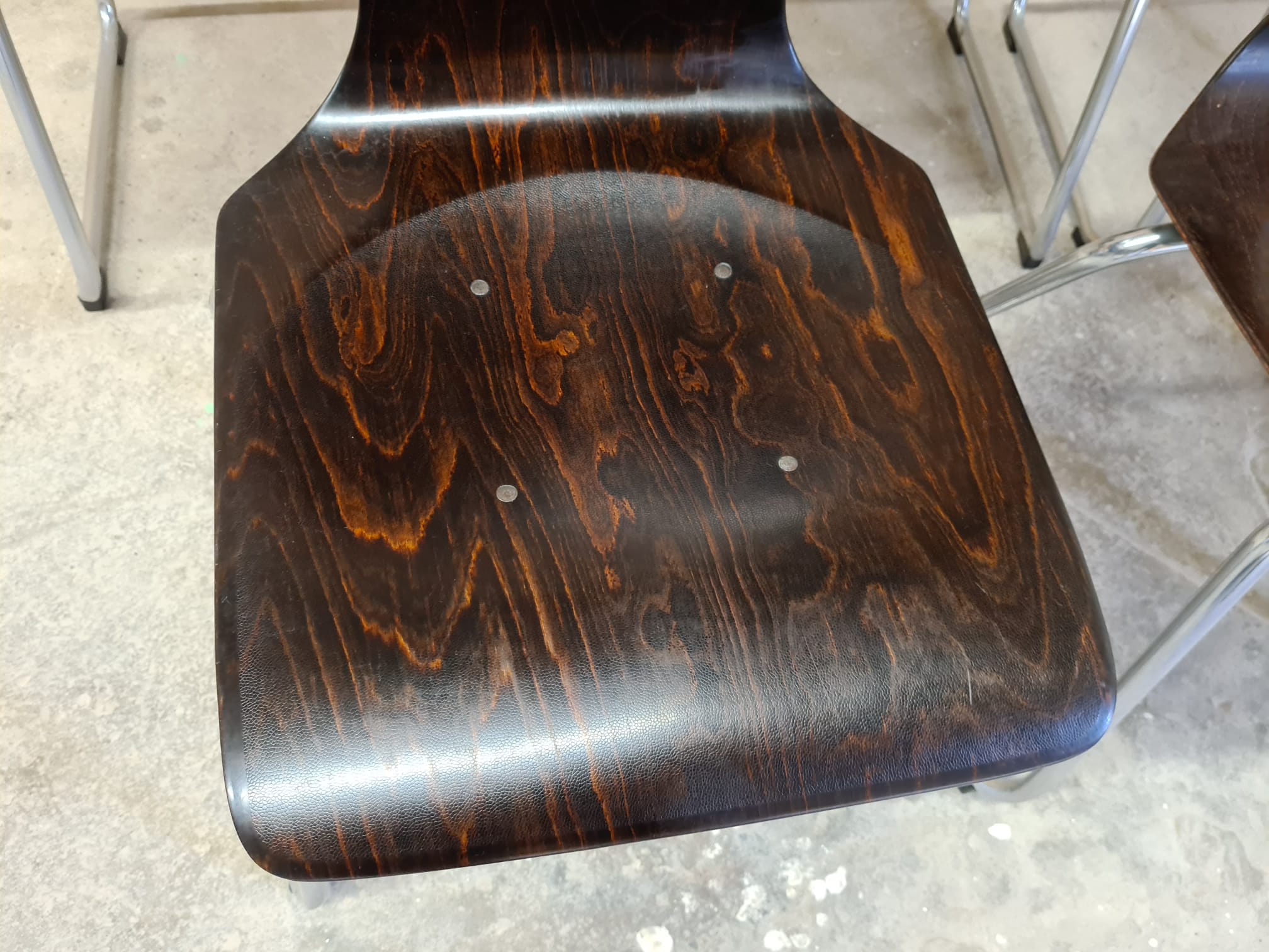 Set of four Pagwood Flototto chairs