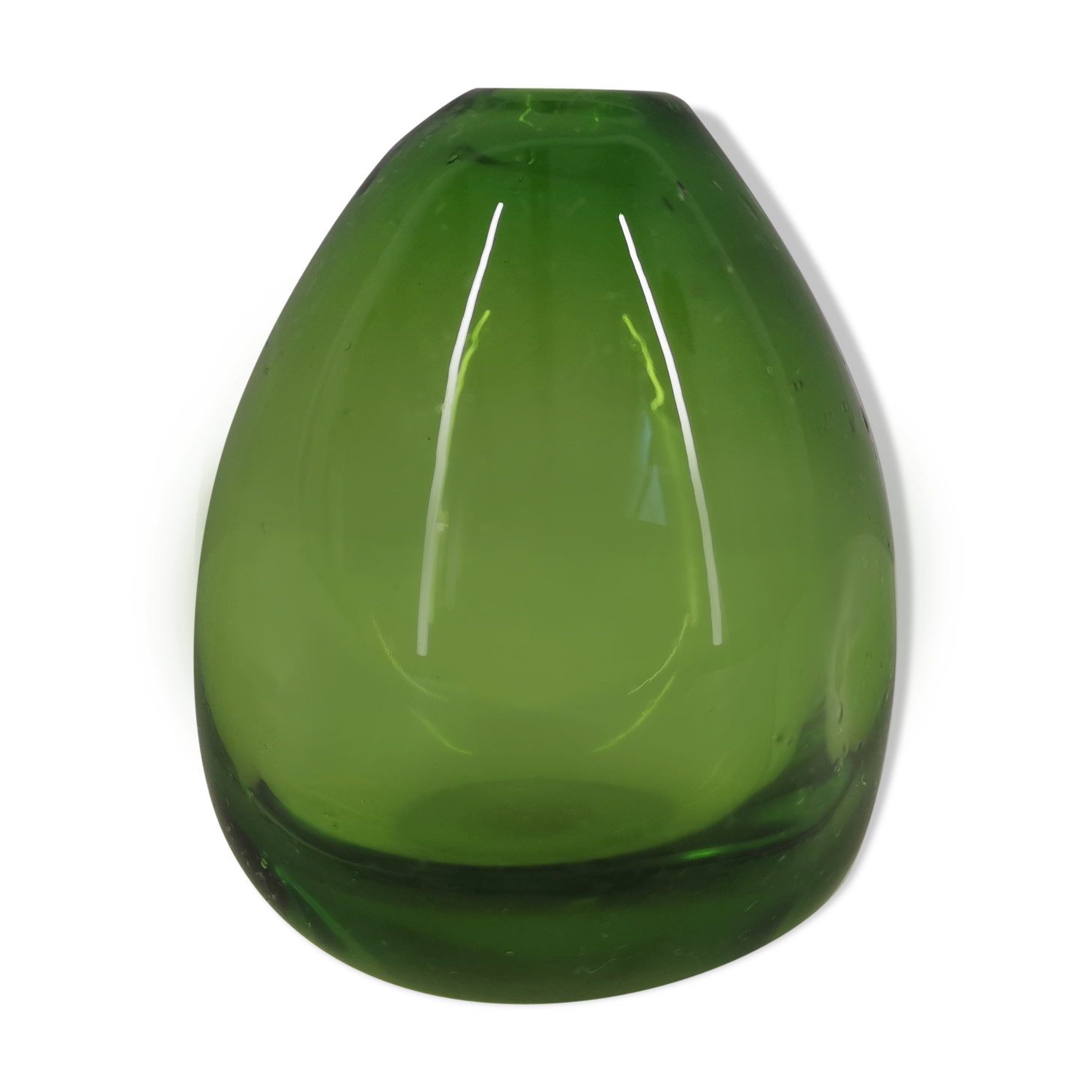Glass soliflore vase