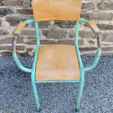 boarding school boarding armrest, vintage, 50s