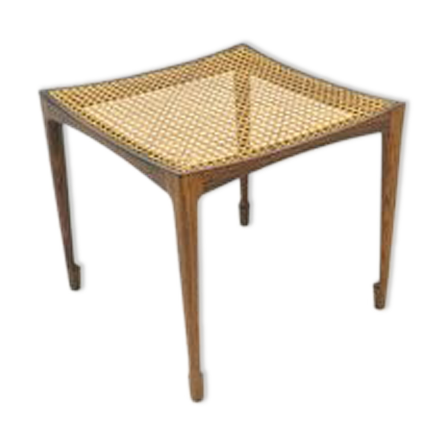 Danish rosewood stool by Bernt Petersen for Wørts Møbelsnedkeri