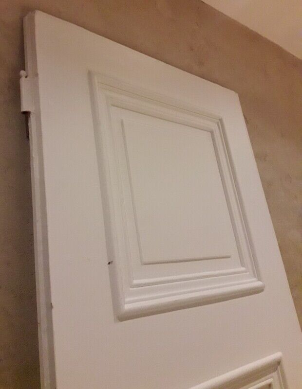 Communication door 69x243cm double-sided molded panel