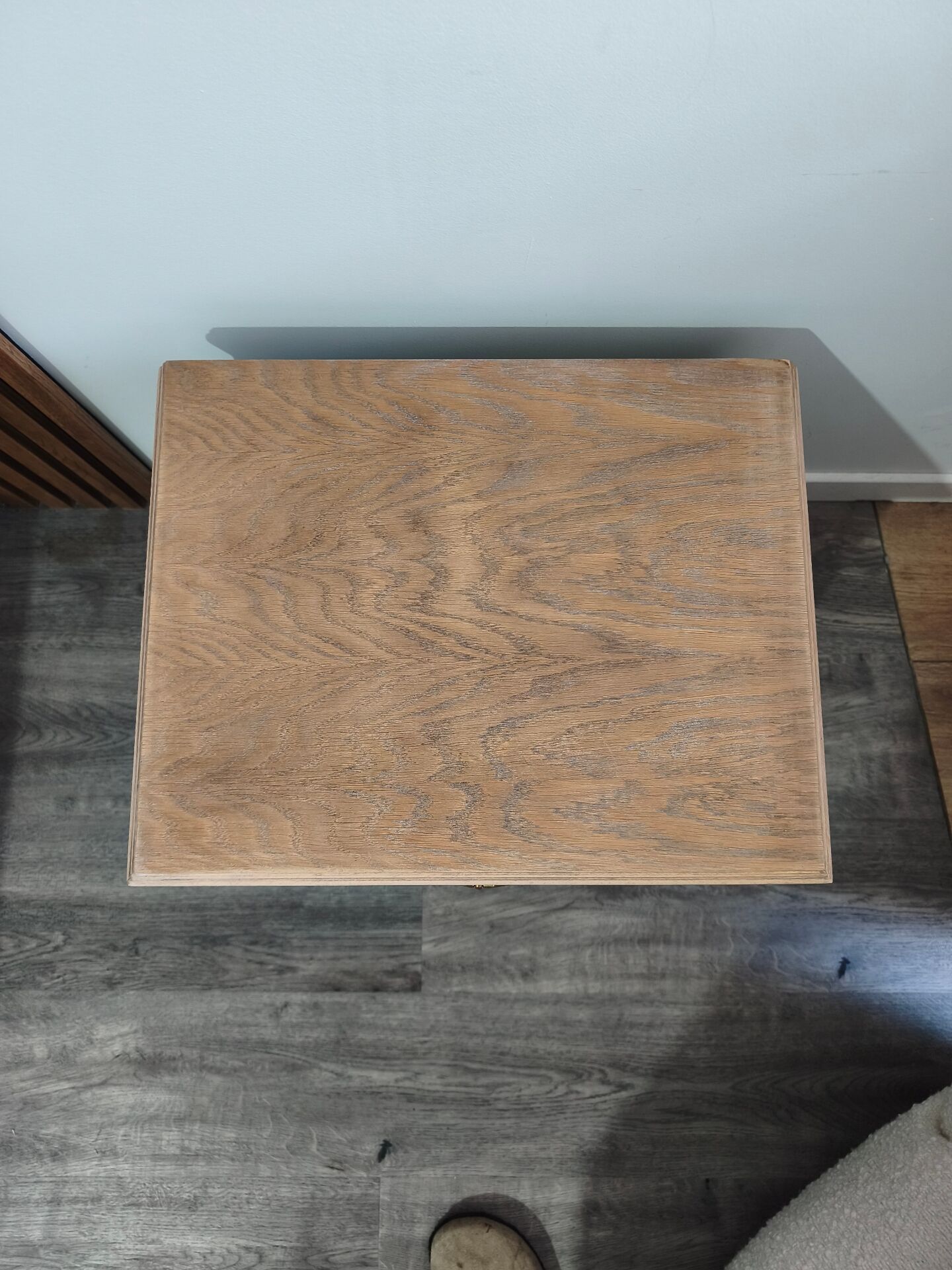 Sage green side table/nightstand