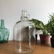 Bottle in transparent glass one gallon (3.8litres)