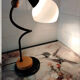 Magnificent vintage lamp with a bony design.