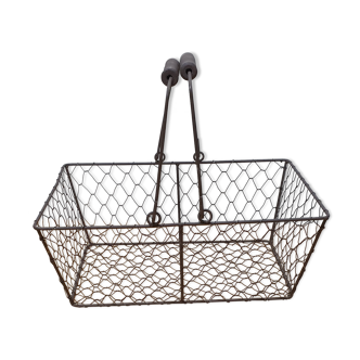 Screened basket for indoors or garden