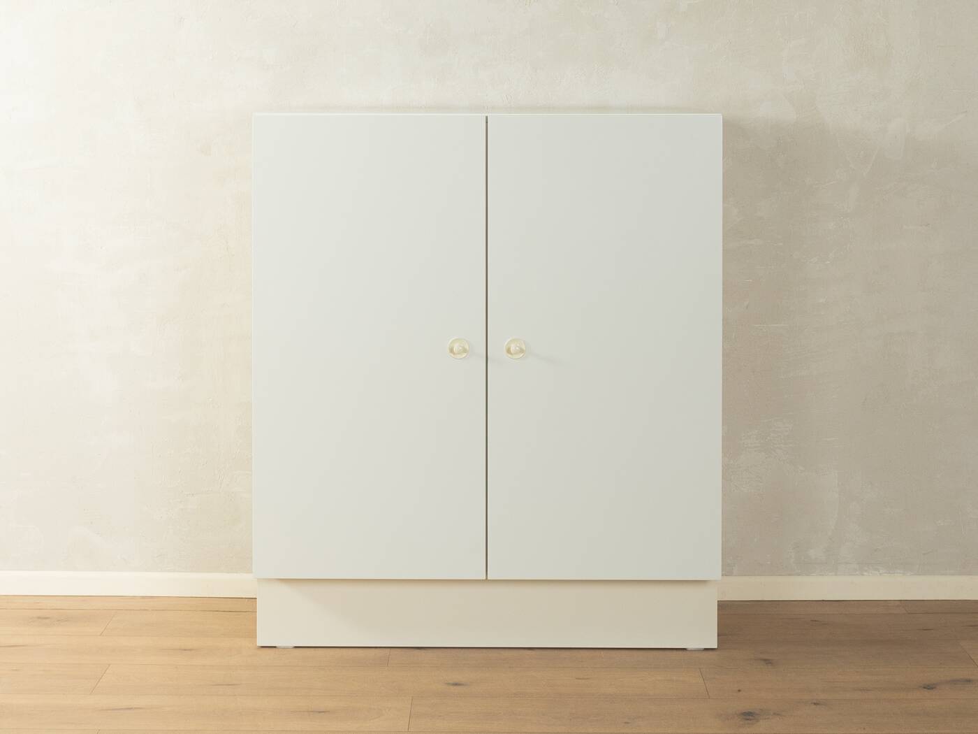 Expressive sideboard by interlübke, 1960s, white, very good vintage condition