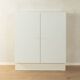 Expressive sideboard by interlübke, 1960s, white, very good vintage condition