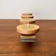 Mid-century wooden candlestick, 1960s