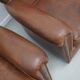 Vintage Dutch Cognac Colored Leather Club Chair, Set of 2
