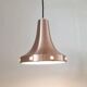 Midcentury Copper Pendant Vitrika, Sweden, 1970s