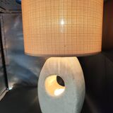 Albert Tormos brutalist stone lamp of Luberon circa 50/70