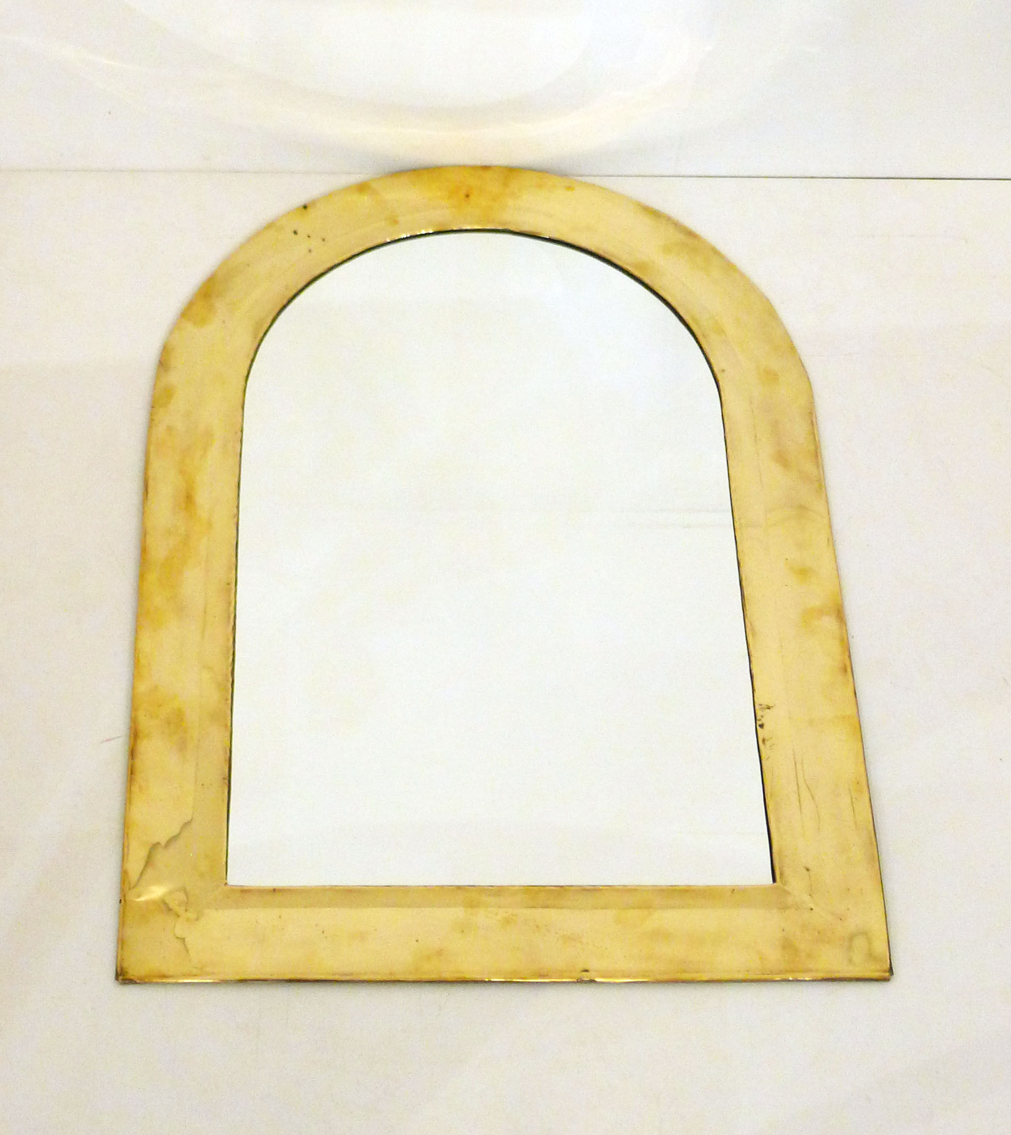 Mirror golden frame 36x66cm