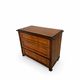 Small Antique walnut and walnut veneered Chest of Drawers – Neoclassic