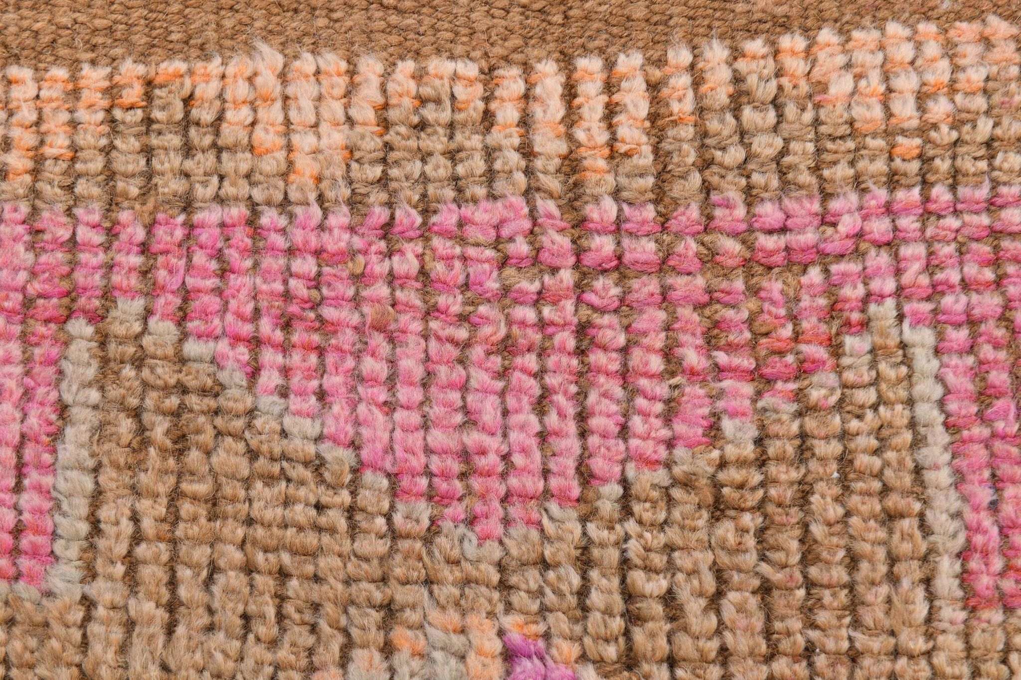 Pink Orange Vintage Runner Rug 95x363Cm SK 18096