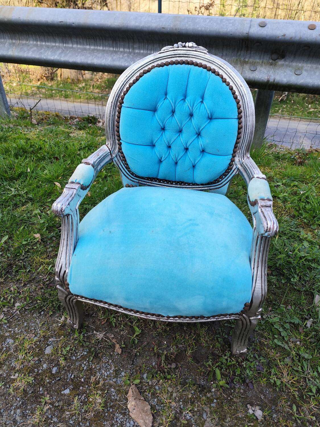 Louis XV style armchair