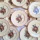 Assiettes plates Digoin Sarreguemines Modèle Loraine