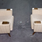 1/2 CLub Chair Scandinavian Architectural years 50-60 Danish esign
