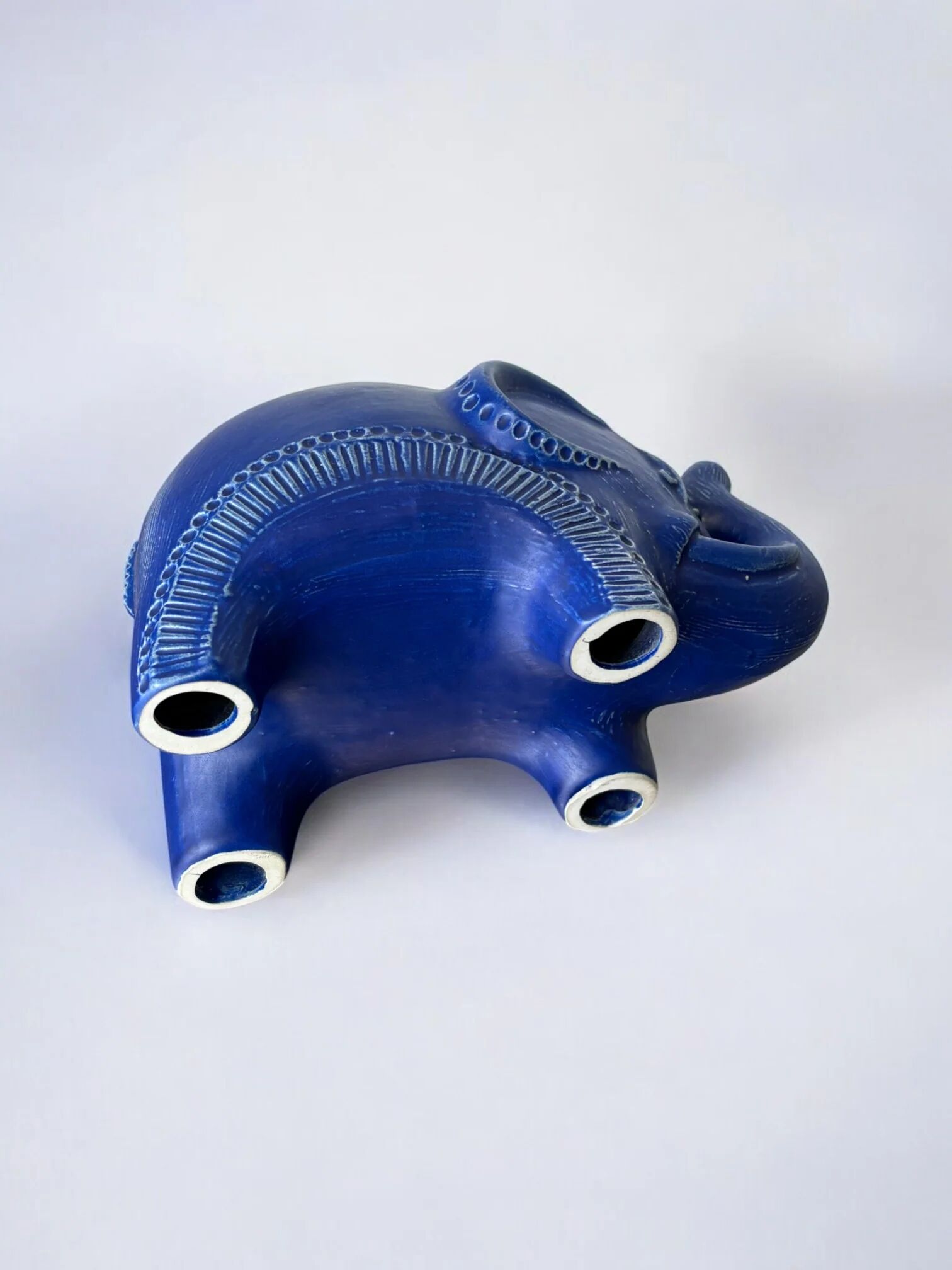 Ceramic elephant by Aldo Londi for Bitossi, Italy, 1960s