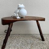 Vintage 80's frog lamp