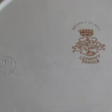 Round dish"Longwy"