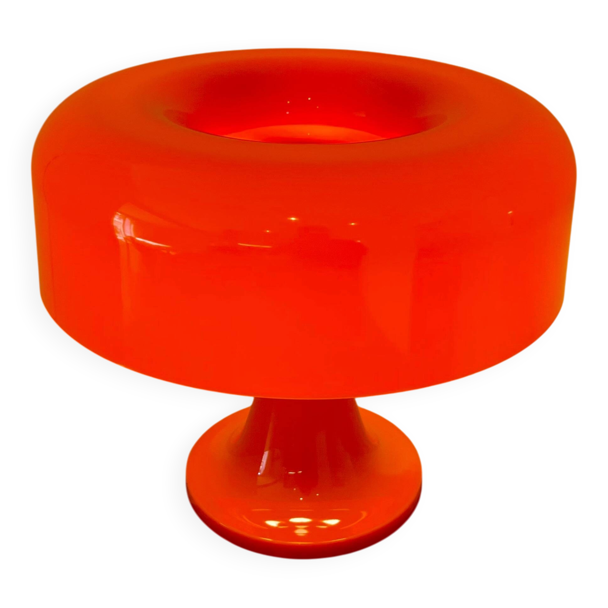Vintage 70s Lamp - Orange - One size