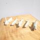 Ceramic animal knife holders