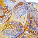 5 plates and tray for oysters or shellfish from Sarreguemines 2106161