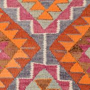 Tapis coureur vintage kilim fait à la main 3x12, 102x362 cm