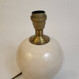Cracked ceramic ball lamp