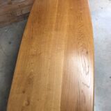 Table to eat solid blond oak oblong shape