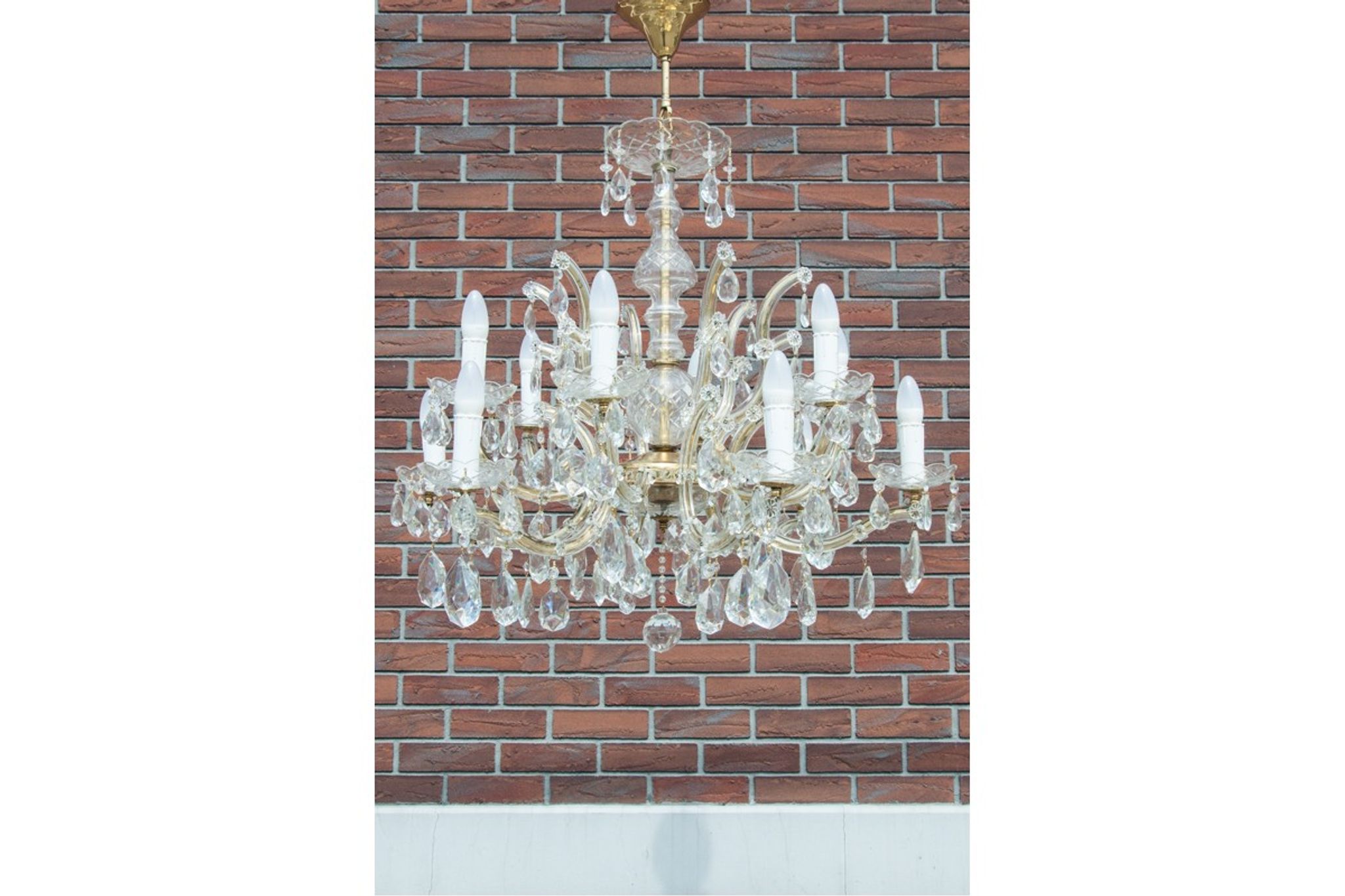 Crystal chandelier, France, first half of the 20th century