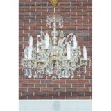 Crystal chandelier, France, first half of the 20th century
