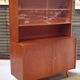 High buffet Biblitheque compass feet U 450 by Jiri Jiroutek for Interier Praha 1960