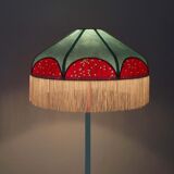 Retro lampshade with fringe "Loubianca".