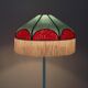 Retro lampshade with fringe "Loubianca".