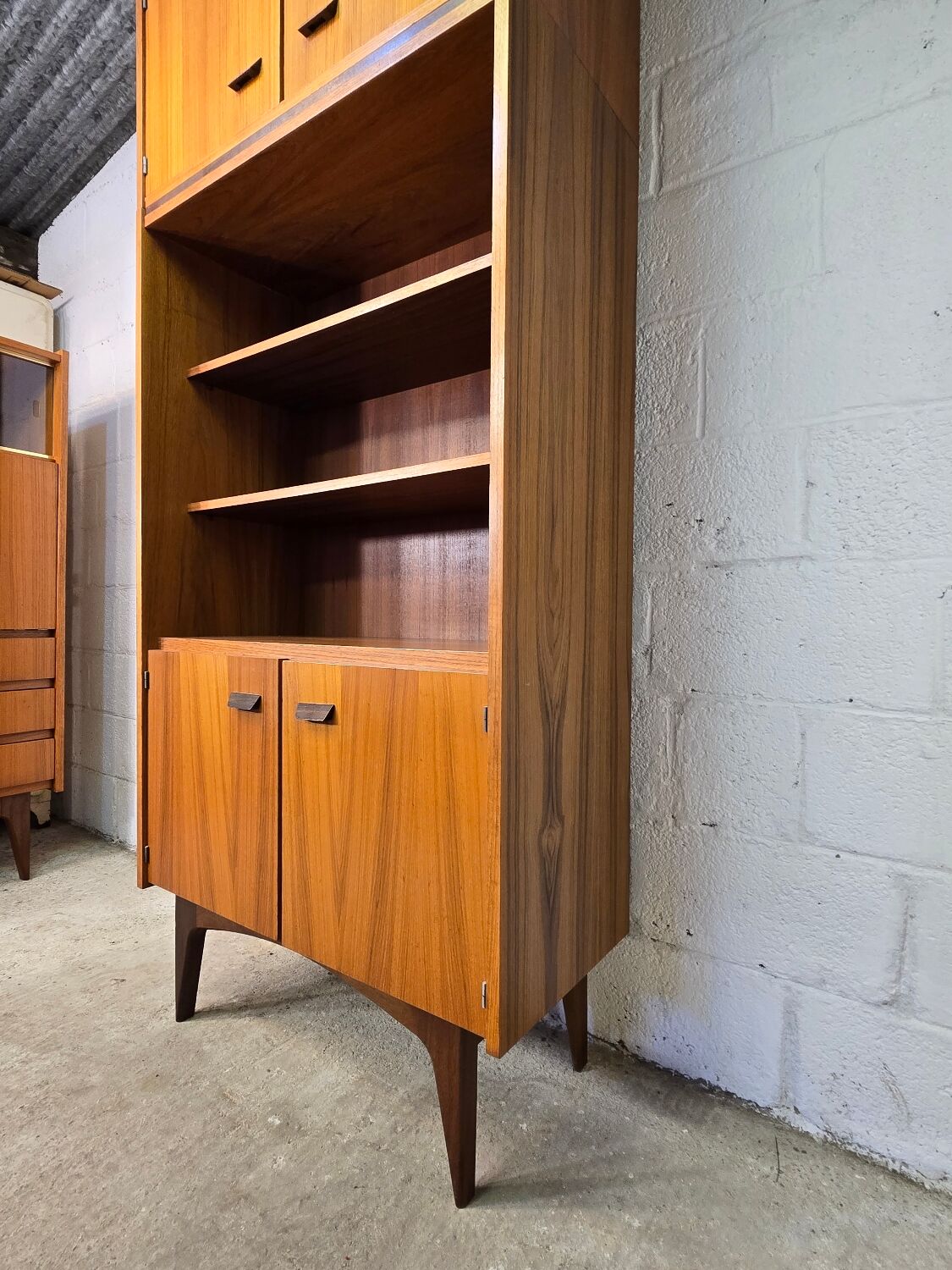 1970s Scandinavian style cupboard library