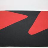 Abstract Design Geometric Carpet Kilim / Rug, 1960s