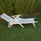 Lounge Chair or Lounger wooden feet compass years 1970