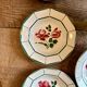 Lot de 6 assiettes creuses Monique de Digoin Sarreguemines