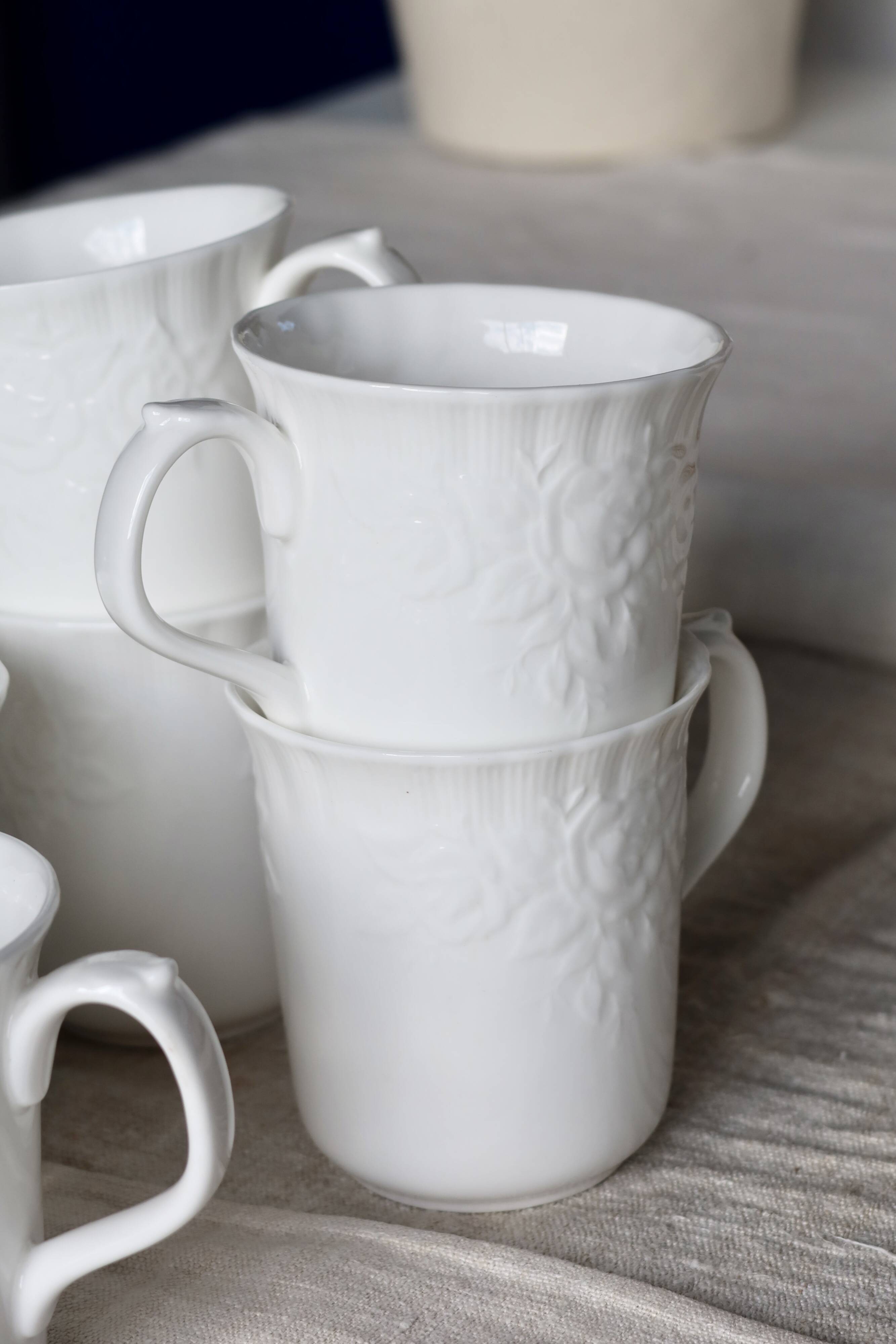 6 Royal Albert Old Country Roses Vintage Tea Cups