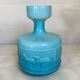 Vase en opaline bleue Italy